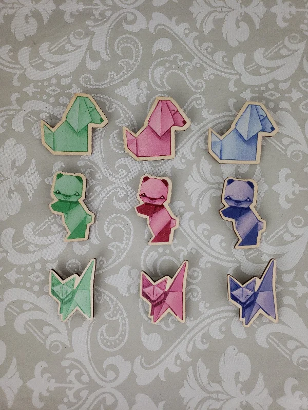 Personalized Wedding Brooch-Instant Shipping! Paper Menagerie Pin (9 Kinds)