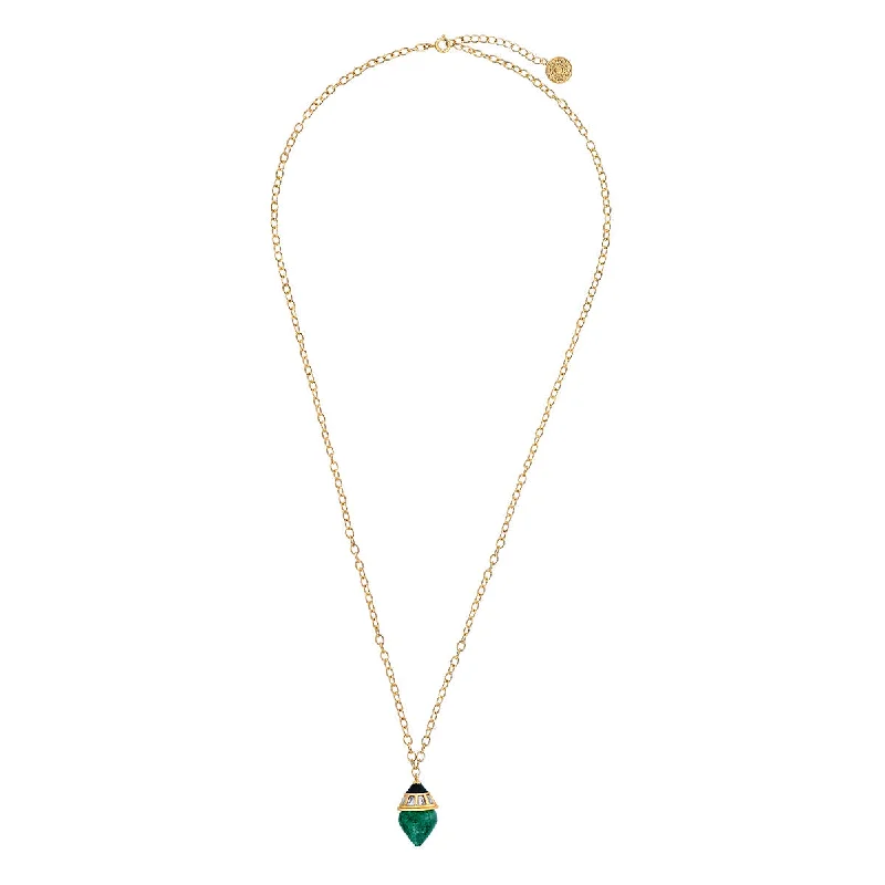 Gold Choker Necklaces-Zeenat Pendant Necklace