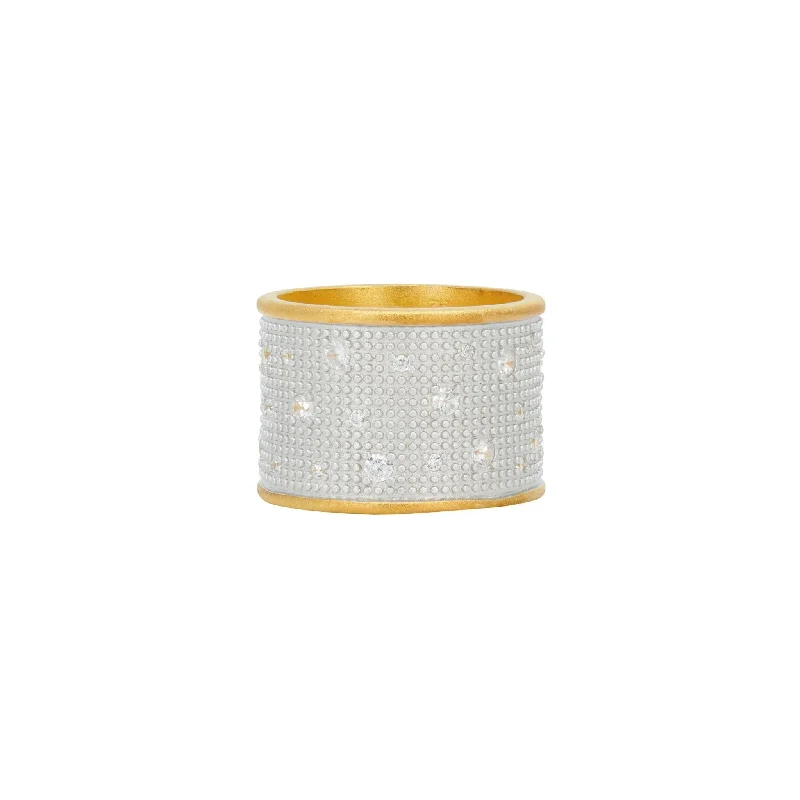 Stunning Diamond Rings-Illuminated Coast Wide Band Ring