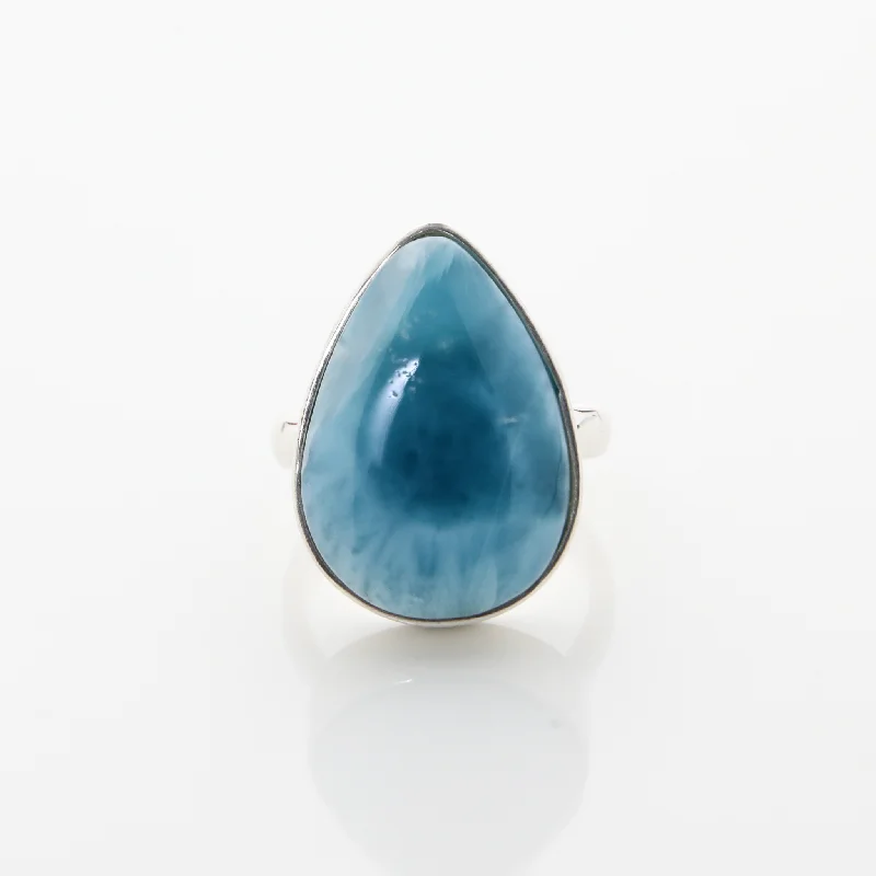 Bold Statement Rings-Larimar Ring Acacia