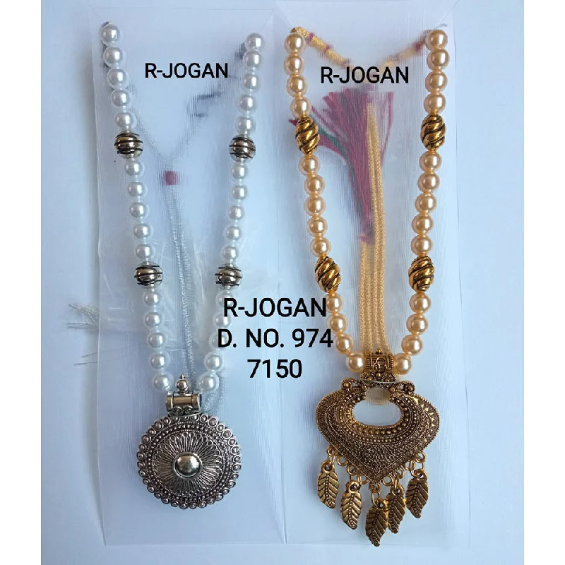 Crystal Heart Necklaces-R Jogan Assorted Design Long Necklace