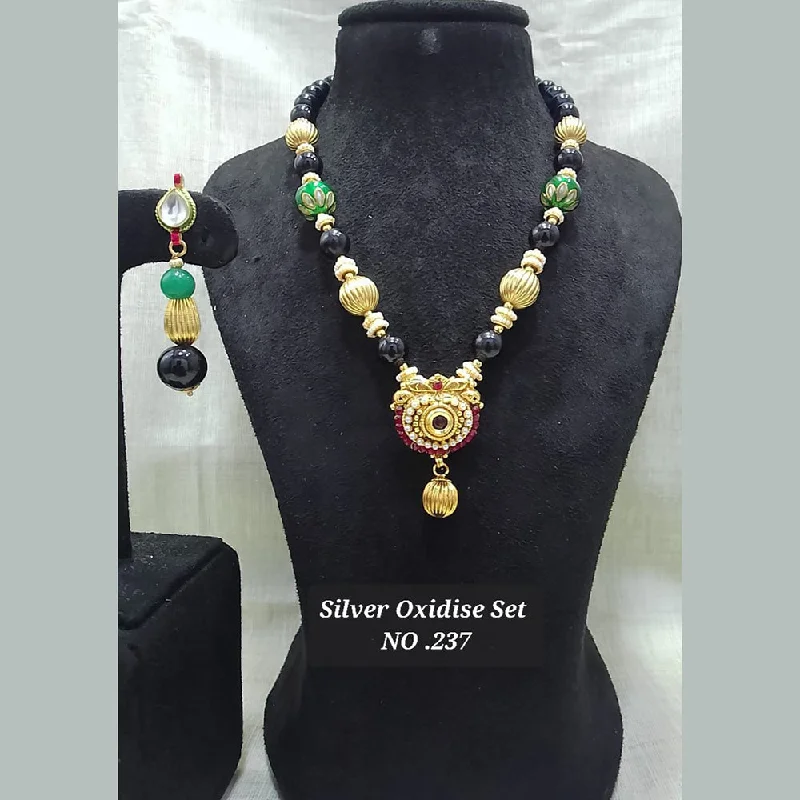 Fashionable Necklaces for Women-Jyoti Arts Gold Plated Necklace Set