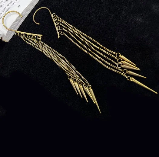 Beautiful Dangle Earrings-Darshana Jewels Gold Plated Dangler Earrings