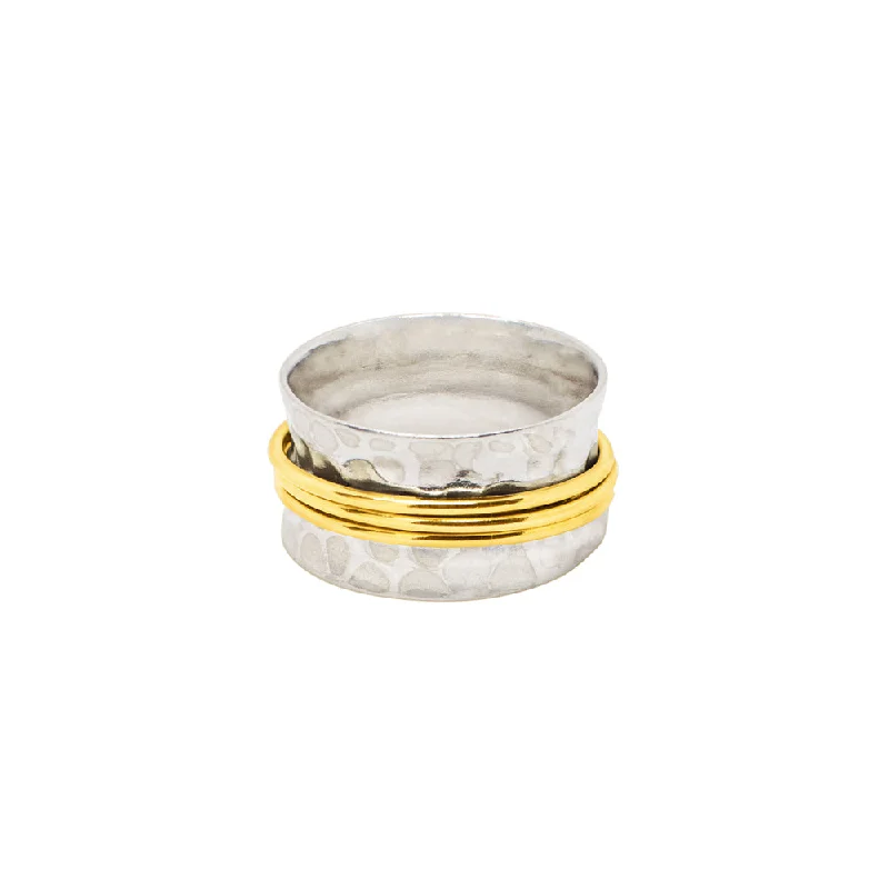 Personalized Wedding Rings-The Worry Ring in Gold & Silver