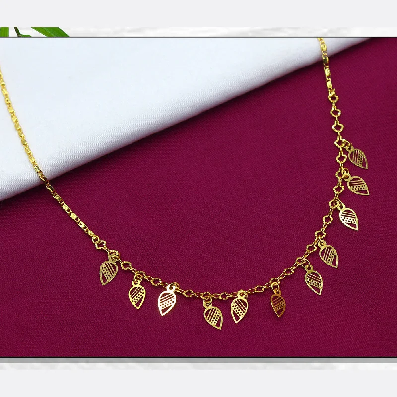 Opal Necklaces for Women-Mahavir Dye Gold Assorted Design Necklace