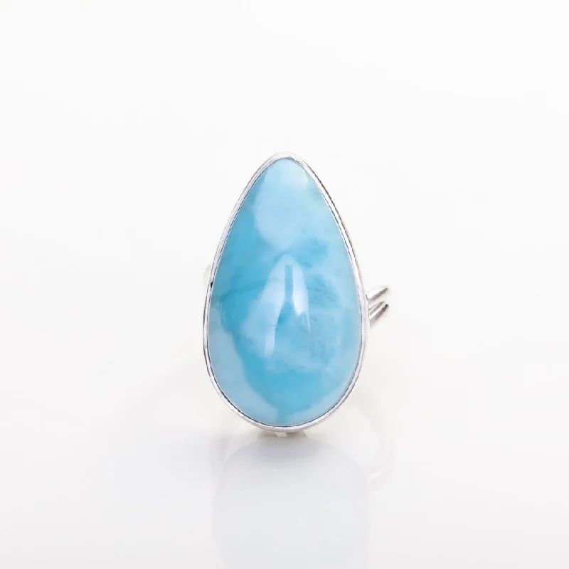 Designer Fashion Rings-Larimar Ring Charlize