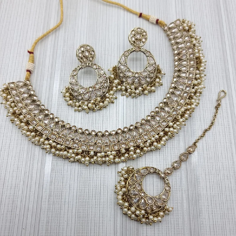 Beaded Tribal Necklaces-JCM Gold Plated Gold Plated Necklace Set